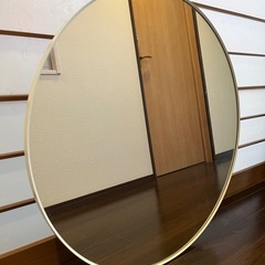 【中古】IKEAの丸鏡