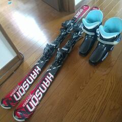 決まりました。スキー120 スキー靴