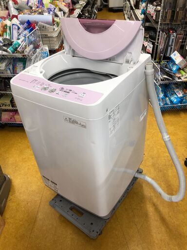 2015年製　シャープ ES-G4E2-P 洗濯機 縦型 4.5kg