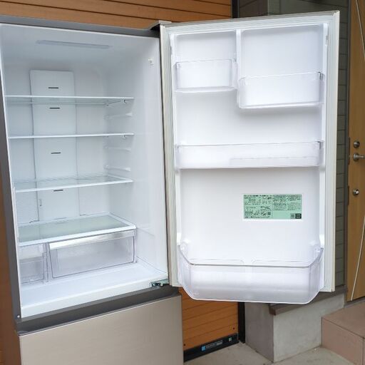3ドア冷蔵庫315L 日立R-V32RV/自動製氷/2021年製