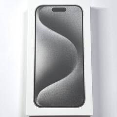 【新品未開封】iPhone 15 Pro 256GB ホワイトチタニウム