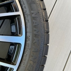スタッドレスタイヤ　ホイール付　4本セット　バリ溝　ワンシーズン使用　165/55R15