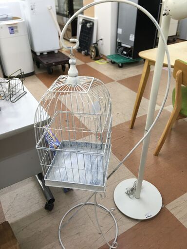 白い鳥かご   【リサイクルモールみっけ柏】