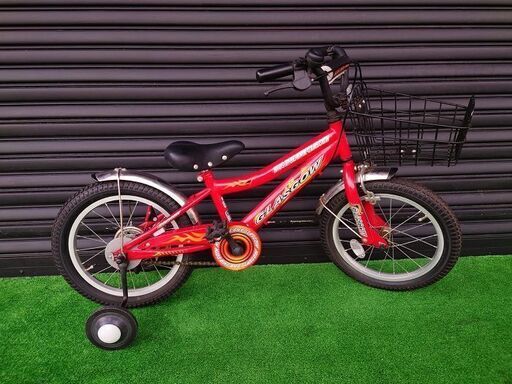 【子供用自転車16インチ】Border One  GLASGOW  グラスゴー  補助輪付き【引取限定・現状渡し】三重県