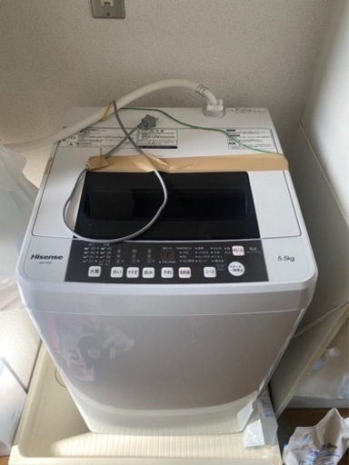 （値下げしました）ハイアール　5.5キロ洗濯機