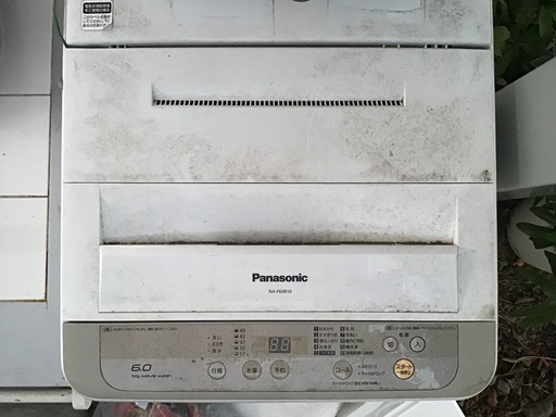★パナソニック製洗濯機★NA-F60B10★