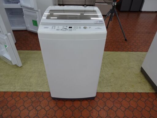 ID 371750　洗濯機7K　アクア　２０２０年　AQW-GV70H(W)