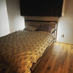 使用期間１ヶ月 ダブルベッド  値引き交渉可