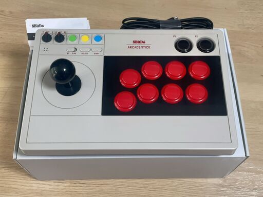 8Bitdo アーケードスティック for Switch Windows Bluetooth ジョイスティックアケコン ワイヤレス