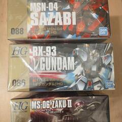 HGUC サザビー、νガンダム、ザク2(no.241)