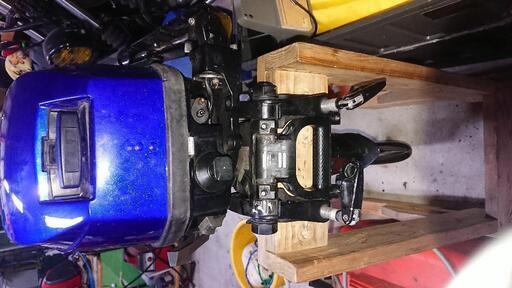 値下げしました)船外機 マーキュリー シープロ 15馬力 2スト(タンク  