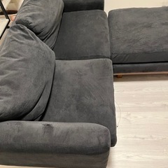 コーデュロイソファ三人掛け