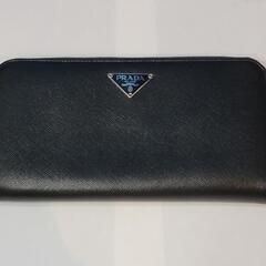 【美品】PRADA 長財布 ラウンドファスナー