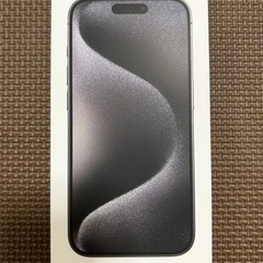 【ネット決済・配送可】iPhone15pro ブラックチタニウム...