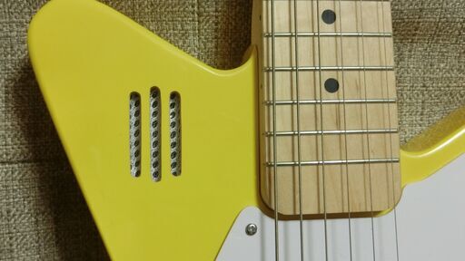 売約済み！?弦高調整済み！「loog」ルーグ（黄色）子供用エレキ 