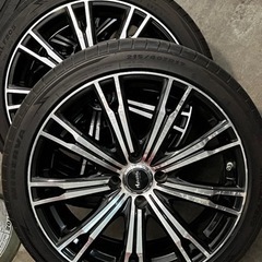 17インチ　100ピッチ　4穴　7J＋40 MINERVA 215/40R 17