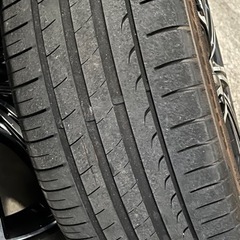 17インチ　100ピッチ　4穴　7J＋40 MINERVA 215/40R 17