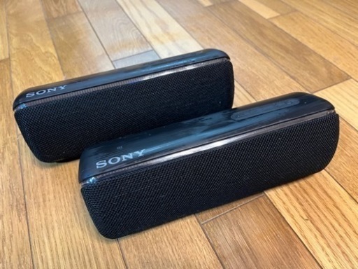 【中古】SONY SRS-XB32  2台セット　Bluetoothポータブルスピーカ