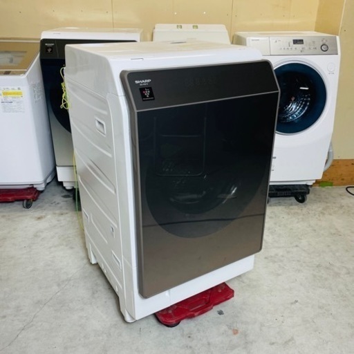 激安美品✨2020年製　SHARP 11㌔ドラム式洗濯乾燥機　設置