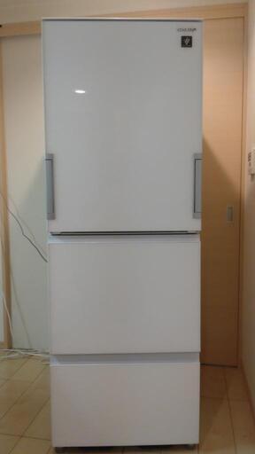 破格 美品 SHARP 2022年製350L3ドア冷凍冷蔵庫SJ-GW35H www