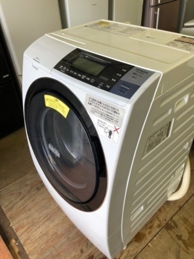 北九州市内配送無料　保証付き　日立 HITACHI BD-S8800L C [ビッグドラム ななめ型ドラム式洗濯乾燥機（11.0kg） 左開き