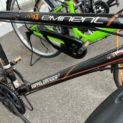 ★店頭にて試乗可★ J2681 DOPPELGANGER ドッペルギャンガー EMINENT エミネント 21段ギア付変速自転車  折りたたみクロスバイク 26インチ 新品参考価格41,800円 クリーニング、簡易メンテナンス済み　【リユースのサカイ柏店】 中古自転車 　流山市 中古自転車 松戸市 中古自転車 我孫子市 中古自転車 船橋市 中古自転車 守谷市 中古自転車 取手市 中古自転車