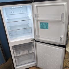 ☆Haier 2ドア冷凍冷蔵庫 148L 2020年製 JR-XP2NF148F アーバンカフェシリーズ シルバーブラック