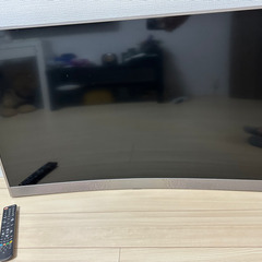 49型湾曲液晶テレビ　ジャンク