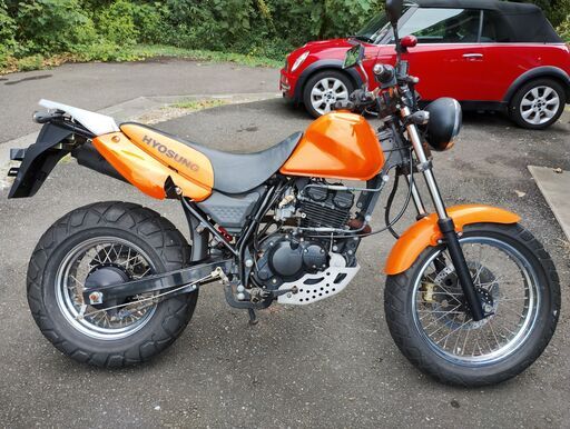 販売中☆TW125にそっくり☆HYOSUNG☆RT125D☆ヒョースン☆林道☆オフ