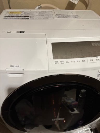 ドラム式洗濯機　日立