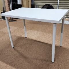 IKEAのテーブル　白　中古　100x60cm