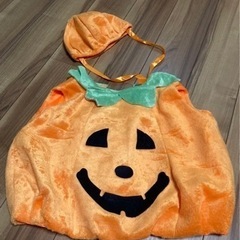 ハロウィン　子供　コスプレ　仮装　かぼちゃ
