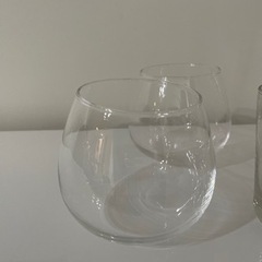 コップ（スウィングワイングラス×2、コップ小1、水玉大1）