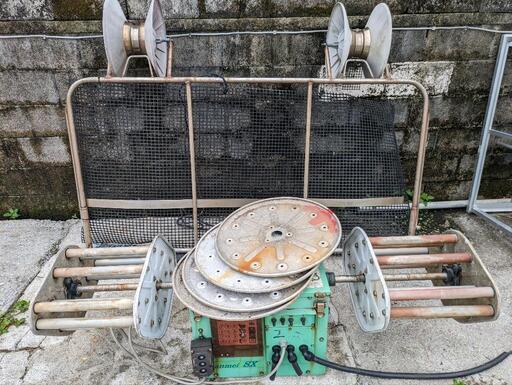 漁具　漁船　船舶　イカ釣り機