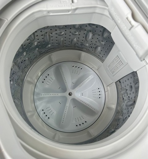 札幌市内配送可 美品 23年製 MAXZEN マクスゼン 5.0kg 全自動洗濯機 JW50WP01 ホワイト