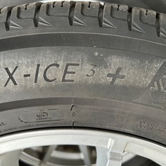 期間限定値下げ　17インチ社外ホイル付スタッドレス　17×7+38 ミシュランx-ice3+ 