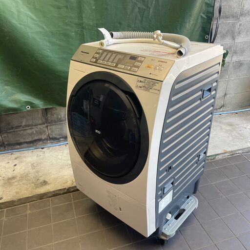 J5B1534 パナソニック ドラム式 洗濯乾燥機 9キロ 左開き NA-VX5300L 大型 大容量 2014年製 家電