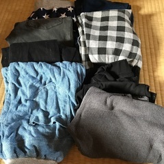 【ネット決済・配送可】男の子　冬　　パンツ類7枚セット