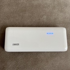 【受け渡し予定者決定】モバイルバッテリー　Anker 