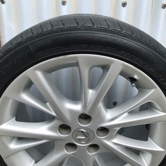 レクサス純正ホイール付きタイヤ18インチ 4本セット