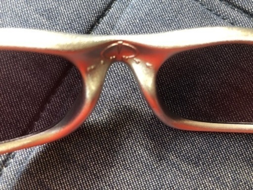 Oakley スポーツメガネ Oakley スポーツ用サングラス 黒/紫 ミラー加工