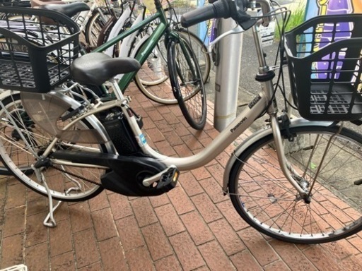 3/8値下げいたしました！⭐️人気⭐️ Panasonic パナソニック 24インチ 電動アシスト自転車 シルバーNo.1162
