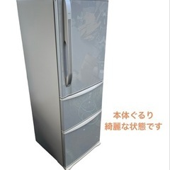東芝 2011年製 製氷機能付き 冷蔵庫 3ドア GR-38ZX NO.450