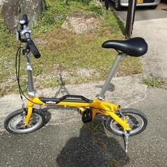 あさひで買った折り畳み式自転車　美品