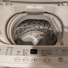 AQUA 洗濯機 4.5kg 2012年製