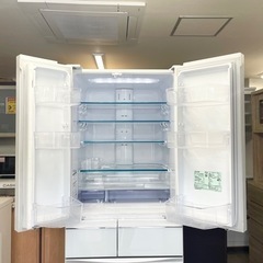 超美品‼️】三菱 2019年製 455Lノンフロン冷凍冷蔵庫 自動製氷 ガラス 