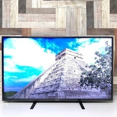 即日受渡❣️43型液晶TV Wチューナー搭載裏番組録画?19500円