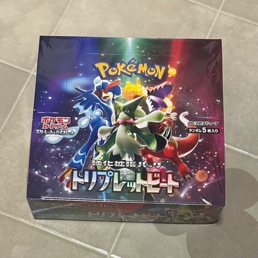 未開封シュリンク付】ポケモンカード トリプレットビート 1BOX