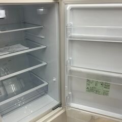 【値下げしました!!】AQUA 201L冷蔵庫 AQR-20K 2021年製  2ドア ホワイト 白系 58L大容量冷凍室 アクア No.27● ※現金、クレジット、ぺイペイ、スマホ決済対応※