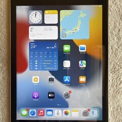 ipad 2017第5 wi-fi ３２GB silver バッテリー１００％①